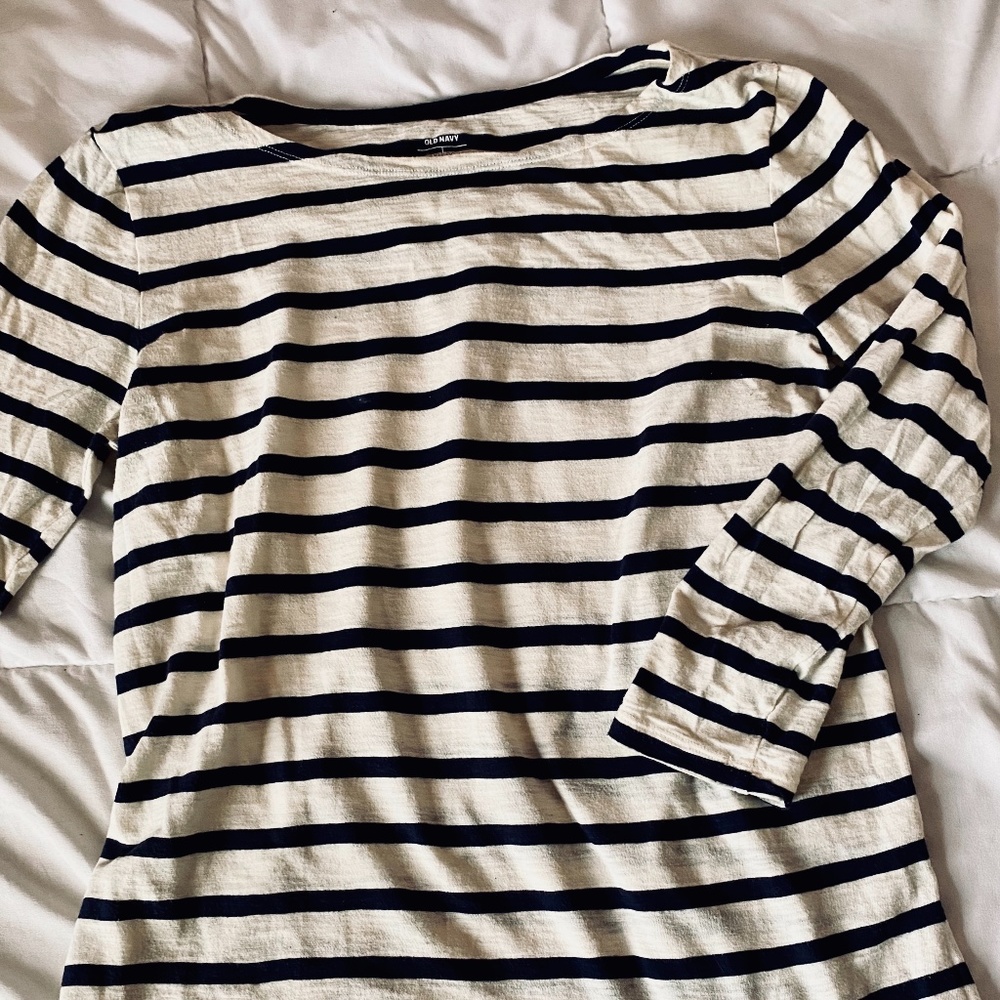 OLD NAVY Striped Long Sleeved Shirt
